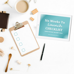 Six Weeks To Launch Checklist